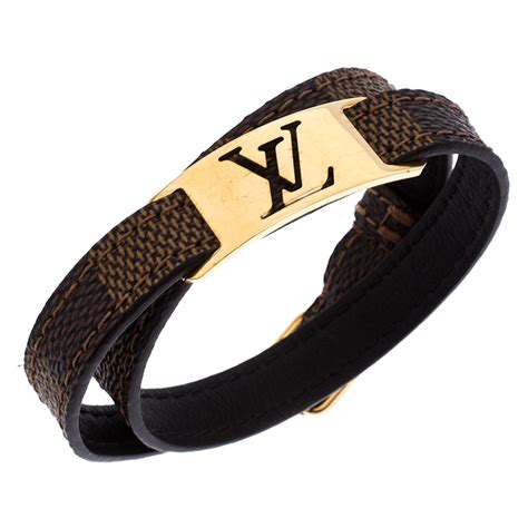 lv mens bracelet|louis vuitton men's gold bracelet.